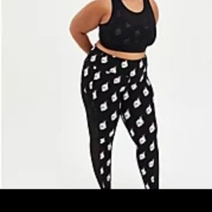 Torrid Active Flaming Skull leggings
